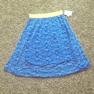 LuLaRoe Lola lace skirt